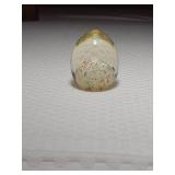 Multi Color Laval Bubble Egg Paperweight