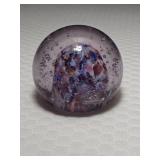 Purple Color Hue Multicolor Laval Bubble Paperweight