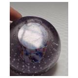 Purple Color Hue Multicolor Laval Bubble Paperweight