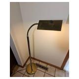 Retro 1970 Adjustable Brass Lamp