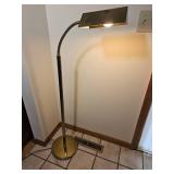 Retro 1970 Adjustable Brass Lamp