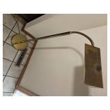 Retro 1970 Adjustable Brass Lamp