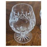 Waterford Crystal Lismore Pattern Balloon Snifter Glasses (pair)