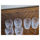 Waterford
Crystal Colleen Pattern Tumblers (4-3 ½  & 2- 4 ¼ )