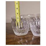 Waterford
Crystal Colleen Pattern Tumblers (4-3 ½  & 2- 4 ¼ )