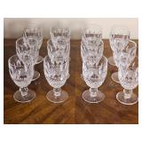 Waterford Crystal Colleen Pattern Five Inch Wine Glasses (12 Count)