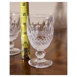 Waterford Crystal Colleen Pattern Five Inch Wine Glasses (12 Count)