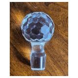 Waterford Crystal Alana Pattern Decanter with Faceted Stopped