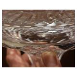 Waterford Crystal Alana Pattern Decanter with Faceted Stopped