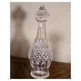 Waterford Crystal Alana Pattern Decanter with Faceted Stopper