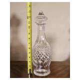 Waterford Crystal Alana Pattern Decanter with Faceted Stopper