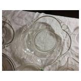 Variety of Teardrop Pattern Duncan Miller Serving Pieces & Glasses