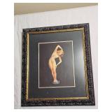 Jose Bribiesca - Ritmo - Vintage Framed Print