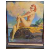 Mabel Rollins Harris - The Butterfly - Vintage Print