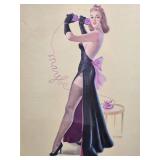Art Frahm - Maybe "The Maybe Girl" - Vintage Print