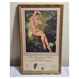 Vintage Shop Towel Service Company Calendar ~ Pin-Up Art by Frae B. Nolf