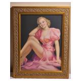 Pearl Frush - Pink Lady - Vintage Print