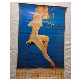 Vintage Pirate Cafe Pin-Up Calendar - Reflections Pin-up