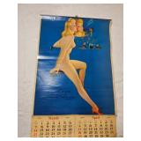 Vintage Pirate Cafe Pin-Up Calendar - Reflections Pin-up