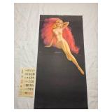 Jule Erbit - Precision Job - Vintage Calendar Pin-Up