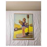 Art Frahm - Time to Go - Vintage Print
