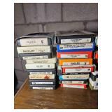 Retro Collection of 8 Track Tapes