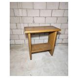 Retro Oak Standing Bar