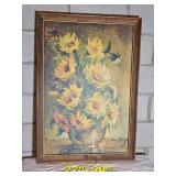 MCM Impressionist Still Life Poster Print