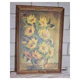 MCM Impressionist Still Life Poster Print