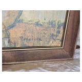 MCM Impressionist Still Life Poster Print