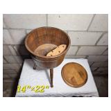Vintage Firkin Style Sewing Box