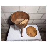 Vintage Firkin Style Sewing Box