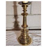 Vintage Brass Candlestick Table lamp