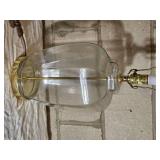 Retro Clear Glass Ginger Jar Lamp