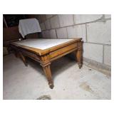 Retro Hollywood Regency Italian Marble Cocktail Table from Weimen Tables