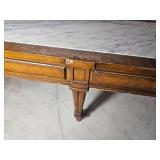 Retro Hollywood Regency Italian Marble Cocktail Table from Weimen Tables