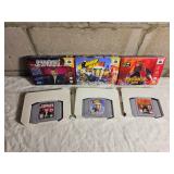 Nintendo 64 Game Cartridges (Jeopardy, Bomber Man, Duke Nukem)