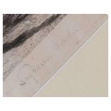 Signed Etching ~ Kensington Gardens by Sir Francis Seymour Haden