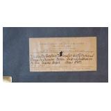 Signed Etching ~ Kensington Gardens by Sir Francis Seymour Haden
