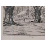 Signed Etching ~ Low Country by Elizabeth O