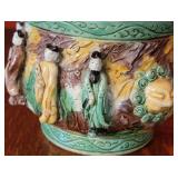 Antique Tao Kauang Chinese Pottery Jar 1821, as
