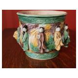 Antique Tao Kauang Chinese Pottery Jar 1821, as