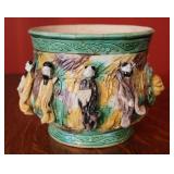 Antique Tao Kauang Chinese Pottery Jar 1821, as