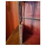 Miniature Tin Litho French Vernis Martin Display Case ~ Louis XV Style