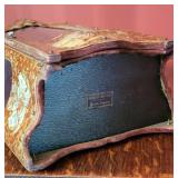Miniature Tin Litho French Vernis Martin Display Case ~ Louis XV Style