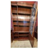 Gorgeous Mahogany Breakfront Display Cabinet