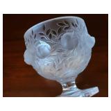 Lalique Crystal Collection ~ Elisabeth Vase * Love Birds * Knife Rest