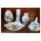 Herend Rothschild Bird Porcelain Collection