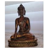 Copper Statue of the Seated Shakyamuni Buddha