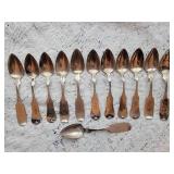 Pre Civil War D.A. Wells Spoons